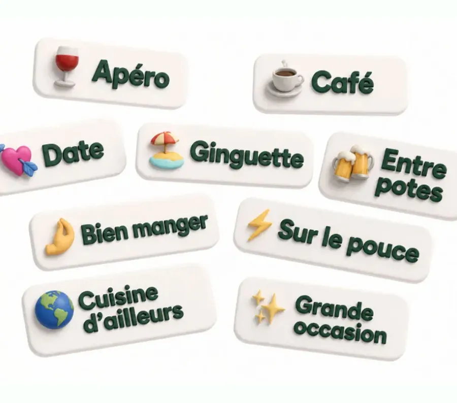 Le meilleur lieu pour chaque occasion